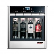 Dispensador automatico de vinos por copas de 4 Botellas 1 Temperatura→ ZW4b1T