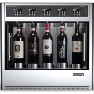 Dispensador automático de vino por copas para 5 Botellas|ZW5B1T