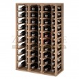 Botellero modular para 60 botellas de vino en madera maciza de roble - foto 1