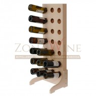 Botellero blanco vertical para 15 botellas de vino o cava-EW5415-4