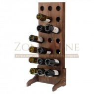 Botellero plafon vertical para vino y cava en color nogal de 15 a 28 botellas-EX4515-2