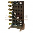 Botellero plafon vertical para vino y cava en color nogal de 15 a 28 botellas-EX4515-4