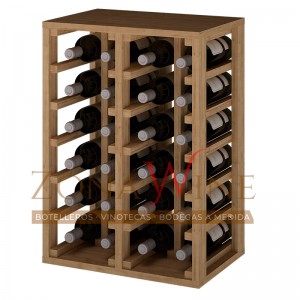 Zonawine.com Botellero apilable para 24 botellas casa o bodega-EX2014