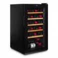 Vinobox 24 Pro → vinoteca pequeña para 24 botellas - vista de perfil con la puerta cerrada