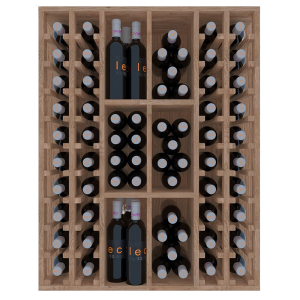 Estanteria Botellero Expositor de 105/82/32 cm fondo para 70 botellas |EX2528