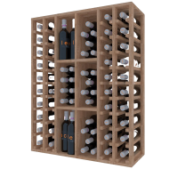 Estanteria Botellero Expositor de 105/82/32 cm fondo para 70 botellas |EX2528-L