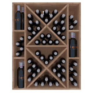 Botellero aspas y Expositor vinoteca Serie Godello | EX2538