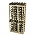 Botellero Expositor PRO| 72 botellas y 12 marcas de vino de 135x68x32 fondo - EX2068-blanco