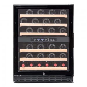 Vinobox 50GC 2T Negro - vinoteca para 50 botellas - vista frontal
