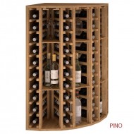 Botellero rincón para licores y vinos con soporte para copas|EX2035