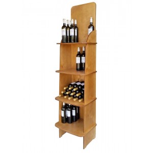 Expositor Personalizable para Vinos y Gourmet 75 Botellas|CA4775