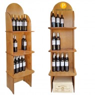Expositor tiendas de Vinos y Gourmet 3 estantes para 54 Botellas|CB4775